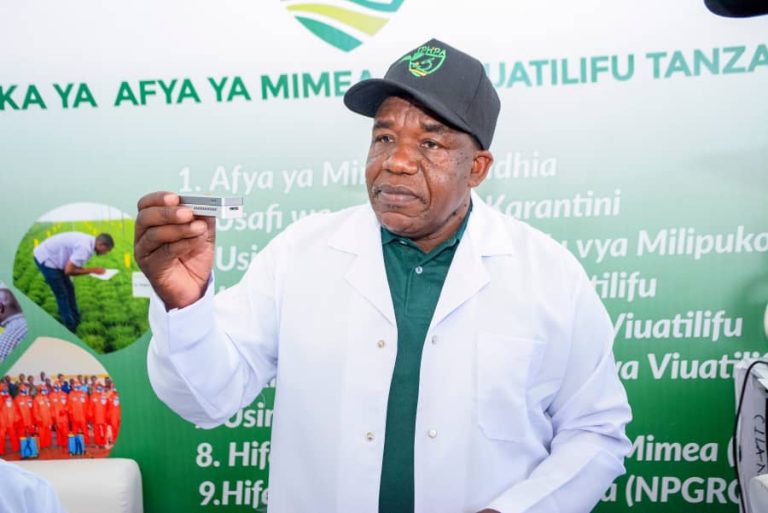 TPHPA YAZINDUA TEKNOLOJIA MPYA YA KUBAINI VISUMBUFU VINAVYOATHIRI UZALISHAJI WA MAZAO