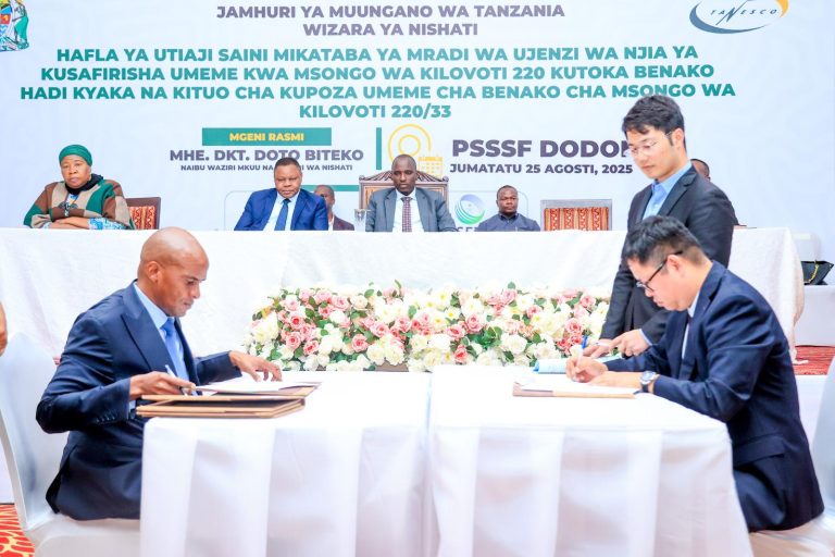 AHADI YA SERIKALI KUFIKISHA UMEME WA GRIDI KAGERA YATEKELEZWA