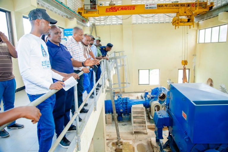 DC MSANDO ARIDHISHWA UZALISHAJI MAJI RUVU JUU, ATOA MAAGIZO DAWASA.