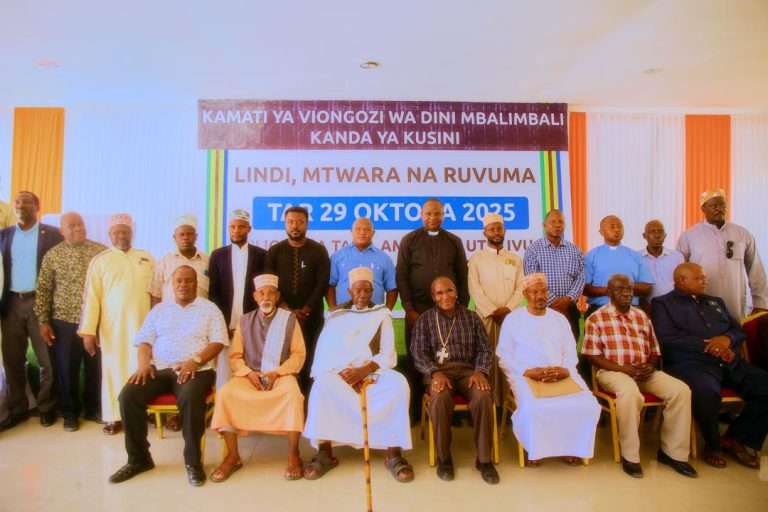 VIONGOZI WA DINI KANDA YA KUSINI WATAKA ULINZI AMANI,KUJITOKEZA KUPIGA KURA